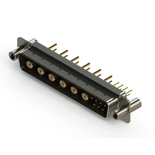 627-13W6224-5NC EDAC Inc.  D-Sub Connector Assemblies